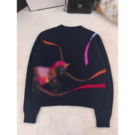 ERDOS Unicorn Jacquard Round Neck Long Sleeve Sweater