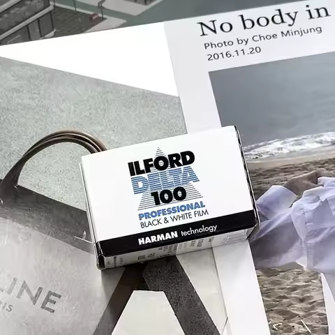 ILFORD 135 Black and White Film Ilford Ilford DELTA100 Film 36 Exp Negative Film for Fujifilm Kodak 