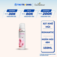 Xịt Khử Mùi Enchanteur Romantic (150ml)