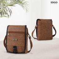 Túi đeo chéo nam nữ đi chơi IDIGO UB2 - 2006 túi đeo vai cá tính phom đứng nắp gập