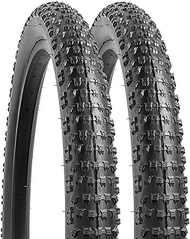 YUNSCM 2-PCS 24" Mountain Bike Tires 24x2.60/66-507 Compatible with 24x2.50 24 x 2.60 24x2.5 24x2.6 