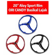 🇲🇾 20" CANDY Aloy Sport Rim Basikal Lajak Original CANDY 3 batang / 5 batang