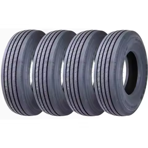 Heavy Duty 14 Ply Trailer Tires Set of 4 225 75 R15 ST124 121M Load Range E
