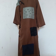 Ancient Old Man Civilian People Beggar Costume Performance Costume Grandpa Poor Farmer Performance C