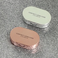 Contact lens cleaning case with mirror Eye contact storage box Contact lens case