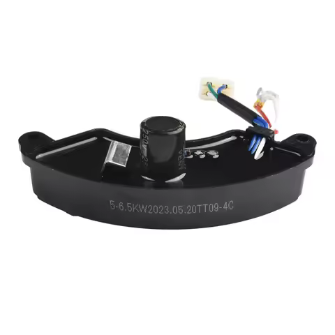 High Output AVR For Single Phase Generators 5 6 KW Voltage Regulator Stable Negative Voltage Output 