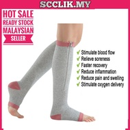 Stokin Terapi Kaki Panjang Zipper