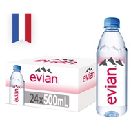 Evian Natural Mineral Water From France 24 x 500ml
