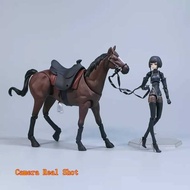 Ko Premium figma 490 Brown Horse White Horse Movable Figure Cos Ornament Model Movable Toy Scene Gif