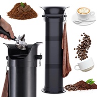 Coffee Cafe Barista Knock Box Commercial Use Bin Height 85cm Floor Stand with Barista Cloth