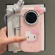 For Honor X9D X9C X9B 5G Case New Fashion Kitty Bow Shockproof Soft Case for Full Screen Polka Dots 