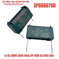 Genuine CG-CBB61 Capacitor 1UF 450V.AC Plug Combo 10 Pieces