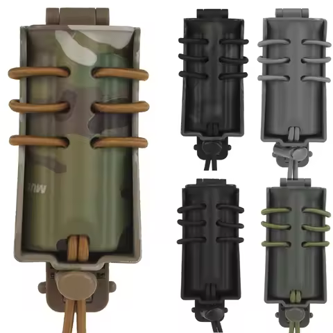 9mm Single Magazine Pouch Tactical Molle Mag Pouch Outdoor Tool Tourniquet Pouch for 9mm .40 357SIG