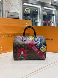 *SHIHNA名牌精品*LV M43505 Epi Kabuki Speedy 30