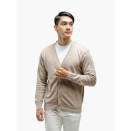 Gomuda Clean Knit Cardigan - Choco Cardigan Men Knitwear Men