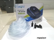 Paket Aerator 4 lubang pompa gelembung udara aaquarium dan aquascape ikan hias mara aa 9904 amara 99