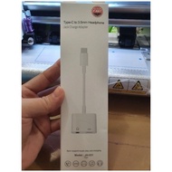 JH031 OTG TYPE C TO FEMALE 3.5MM & TYPE C ADAPTOR CABLE