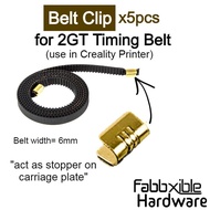 Belt Clip for 2GT Timing Belt (5pcs)