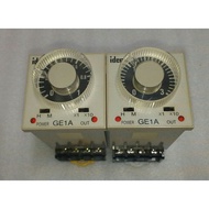 Second-Hand GE1A-B Timer [0.1M (Minutes)~10H (Timer)] [0.3M (Minutes)~30H IDEC IZUMI