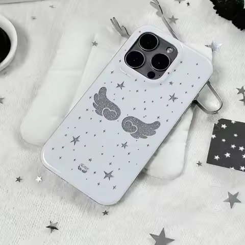 Korean Ins Star Wings Phone Case for Xiaomi Redmi 15 15C 14C 13 13C 12 A3 A2 A1 10 10C 9 9A 9C 8 K60