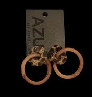 Earrings Japanese azul by moussy Brown Hoop