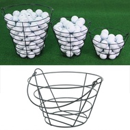 Golf Ball Range Basket  Lightweight Foldable Handle Large Capacity for Driving
