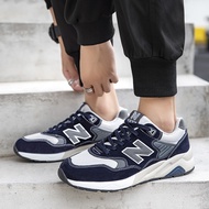 【Official】 New BoonlrrNew Balance cool running 580 รองเท้ากีฬาผู้ชายรองเท้าวิ่งผู้หญิง 40 Tuples ash