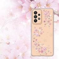 Samsung Galaxy A53 5G 輕薄軍規防摔彩鑽手機殼-天籟之櫻