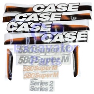 CASE 580SM2 Backhoe Loader Sticker Set