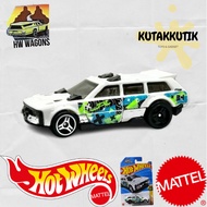 HW Hotwheels Car Wagon Track Dwagon White Lot J 2025 WagonsHW