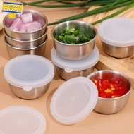 [3-5 Days Arrive] 2/3/6Pcs Silver Modern Minimalist Sauce Cup | 40ml Stainless Steel Container with 