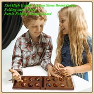 Elegant Folding Chess Set Folding chess board/Africa Wooden Chess Set Stone Board Game