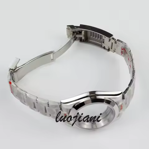 36mm/39mm watch case sapphire glass for datejust mod NH35 NH36 automatic movement jubilee oyster bra
