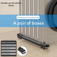 Max 500KG Washing Machine Stand Base Heavy Duty Base Stand With 360° Wheels Adjustable Waterproof Dr