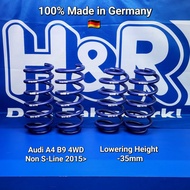 Audi A4 B9 4WD Non S-Line - H&R Sport Springs