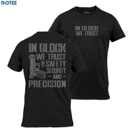 T-shirt We Trust in Glock - By Rotee - Hitam S