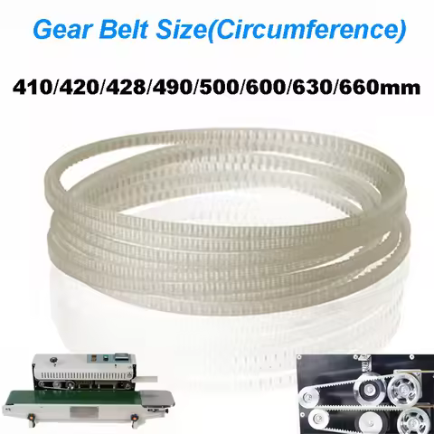 10 PCS 410mm 420mm 428mm Band Seal For Continuous Sealing Machine FR FRD 750 770 900 980 1000 Sealer