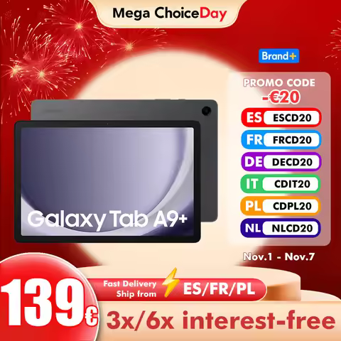 Samsung Galaxy Tab A9+ 5G LTE SM-X216 64GB 128GB 11'' Wi-Fi Tablet PC