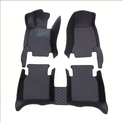 2025 FASHION PU Leather LUXURY Car Floor Mats For bz4x 2022 Waterproof Carpets Interior Accessories