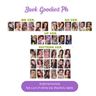 BABYMONSTER - We Go Up Official Photocards