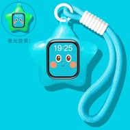 Suitable for iWatch Ultra Case Cartoon Stars Cat iWatch SE / SE2 / SE3 Silicone Soft Case with Cute 