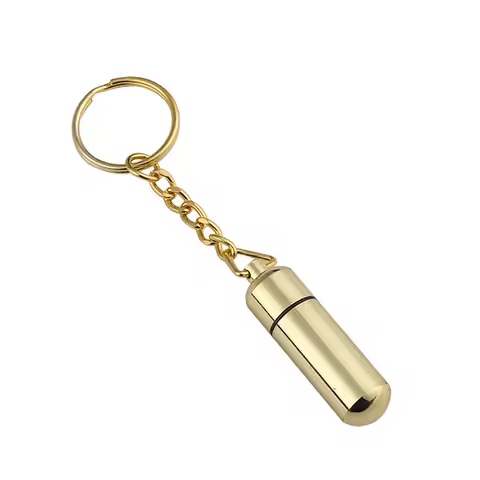 Mini Portable Cigar Puncher 8mm - Keychain Stainless Steel Cigar Piercer Drill Pocket Cigar Tool Smo