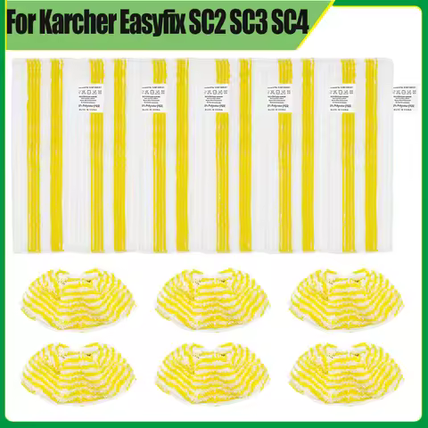 For Karcher Easyfix SC2 SC3 SC4 SC5 Handheld Vacuum Cleaner Microfiber Cleaning Pad Cover Steam Mop 