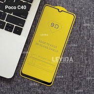Poco C40 Poco F2 Pro Poco F3 Poco F4 5G Poco F4 GT 5G Temper Glass Full Glue 9D Temper Glass