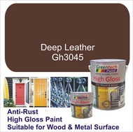 ( 1L ) GREENTECH High Gloss Wood & Metal Paint Cat Minyak Kayu dan Besi 1LITER