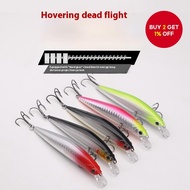 5PCs Lure Mino Hover Suspension Ultra-Long Throw Dead Fly System Topmouth Culter Weever Mandarin Fis