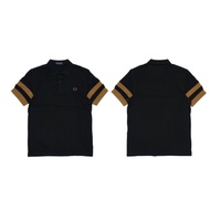Fred Perry Bold Tipped BlackPOLO Original T-Shirt/ Fred Perry AuthenticPOLO