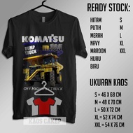 Komatsu HD785-7 Dump Truck Operator T-Shirt Heavy Equipment Distro T-Shirt