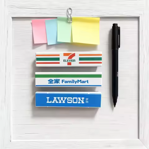 Magnetic Creative Hand Touch LED Refrigerator Sticker Lawson Convenience Store Luminous USB Fridge S
