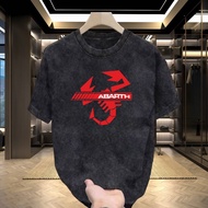 Tag-init shirt matimbang impormal Abarth scorpion Tops Tees Italya fashion kaswal klasikong Tees